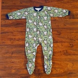 Fleece Footed Pajamas 3T